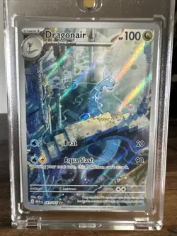Dragonair 181/165 Sv: Scarlet & Violet 151 Illustration Rare Holo NM Pokemon Q2 - Image 1