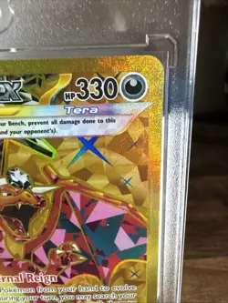 Pokemon TCG Scarlet & Violet Obsidian Flames Charizard Ex 228/197 Gold Rare Holo - Image 3