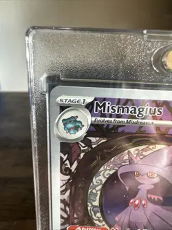 Pokemon Mismagius Illustration Rare Holo 212/193 Sv02 Paldea Evolved - Image 2