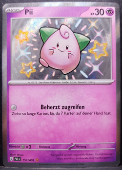 Pii 150/091 Paldeas Schicksale Shiny Pokemon Pokemon Karte Deutsch Near Mint - Image 1