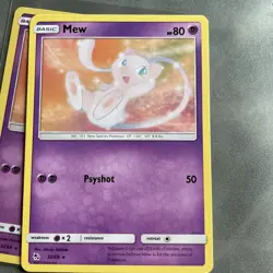 Mew 32/68 Rare Hidden Fates Pokemon LP+ - Image 1