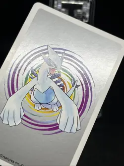 Totodile Pokemon Trump Playing Card Silver Lugia Back Nintendo Japanese - Image 4
