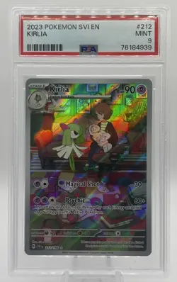 🔥🔥2023 Pokemon SVI EN Kirlia PSA 9🔥🔥 - Image 1