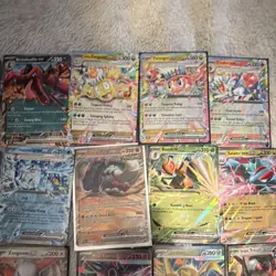 Pokemon TCG 28-Card Holo Lot EX/V Lucario V Yveltal EX Mewtwo EX EN - Image 5