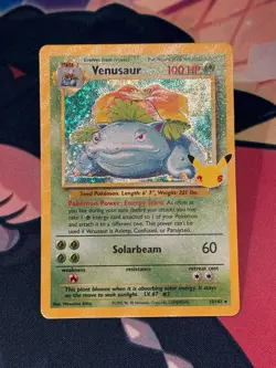 Venusaur 15/102 Classic Collection Celebrations: Classic Collection Pokemon NM - Image 1