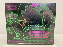 Pokemon Center Exclusive Shrouded Fable ETB Elite Trainer Box CASE FRESH - Image 1