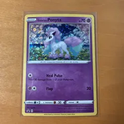 Galarian Ponyta SWSH013 25th Anniversary General Mills Pokemon Promo NM - Image 1