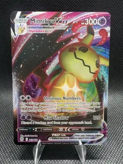 Pokemon TCG Mimikyu VMAX 069/172 Swsh09: Brilliant Stars Holo - Image 1
