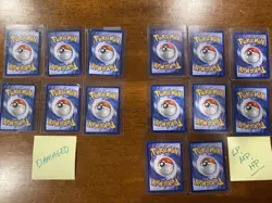 Nintendo Pokemon TCG lot (Damaged to LP) - Image 2