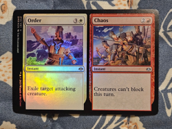 Order / Chaos FOIL Dominaria Remastered MTG Magic - Image 2