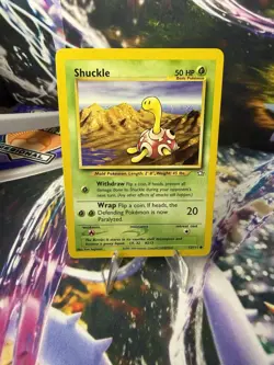 Shuckle 72/111 Neo Genesis Common Pokemon Card - Image 1