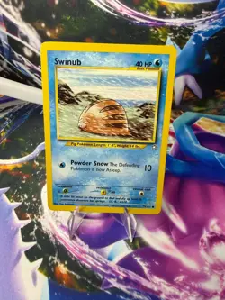 SWINUB 79/111 NEO GENESIS Unlimited Common Pokemon - Image 1
