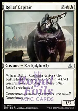 Relief Captain 2x FOIL OGW MTG Oath of the Gatewatch Uncommon MINT white - Image 1