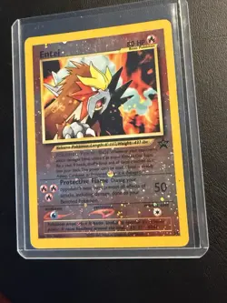 Pokemon Company Entei 34/53 Reverse Holo Promo Wotc Promo English HP 80 - Image 1