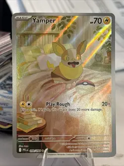 Yamper Illustration Rare 099/094 Pokemon Phantasmal Flames English IR - Image 1