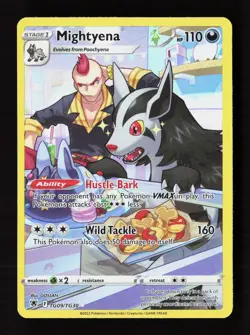 Mightyena TG09/TG30 Holo Astral Radiance Trainer Gallery Pokemon NM - Image 1