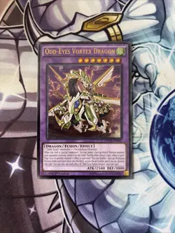 (YCL) Yu-GI-Oh Odd-Eyes Vortex Dragon - DOCS-EN045 - Ultimate Rare - 1st Ed VLP - Image 1