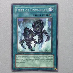 Yu-Gi-Oh! Fires of Doomsday PTDN-EN055 Rare 1st Edition LP - Image 1