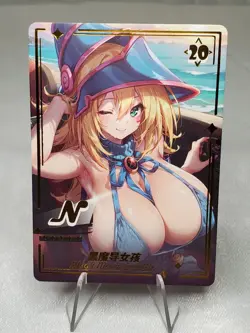 Dark Magician Girl Yugioh Goddess Story Genki Parade Sexy Lewd Waifu Card N 20 - Image 1