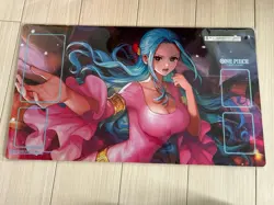 One Piece Card Game Official Playmat Only Nefertari Vivi Heroines Cup Limited JP - Image 1