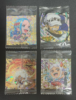One Piece Stickers SW6-02 SGR SW7-S1 SEC Yamato Luffy Vivi Law Bandai Japan - Image 1