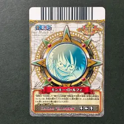 S7279 Monkey D. Luffy C297-W Japanese One Piece Berry Match Carddass Card YJ11 - Image 2