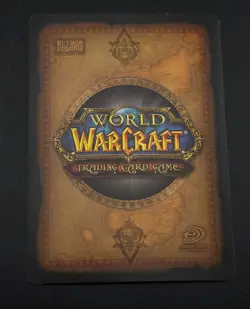 The Footsteps of Illidan ILLIDAN LOOT 1/3 Unscratched WOW TCG Card - Image 3