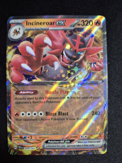 Pokemon TCG Incineroar ex 034/162 Temporal Forces Holo Double Rare NM Card - Image 1