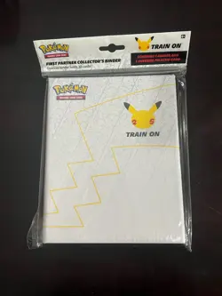 Pokemon 25th Anniversary First Partner Collector’s Jumbo Card Binder New Sealed - Image 1