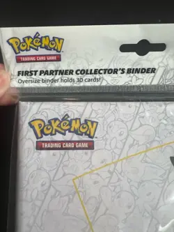 Pokemon 25th Anniversary First Partner Collector’s Jumbo Card Binder New Sealed - Image 3
