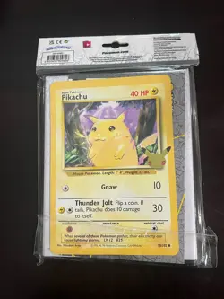 Pokemon 25th Anniversary First Partner Collector’s Jumbo Card Binder New Sealed - Image 5