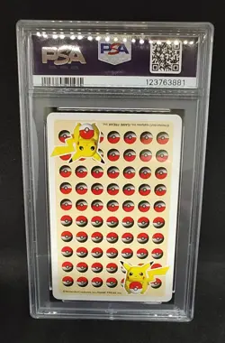 1998 POKEMON STADIUM YELLOW VERSION PLAYING CARDS JOKER SLOWPOKE PSA 10 - Image 2
