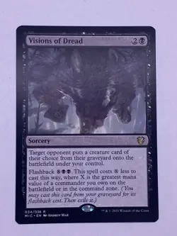 MTG Visions of Dread Commander: Innistrad: Midnight Hunt Regular - Image 1