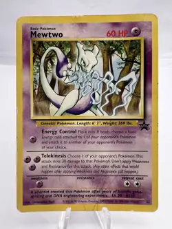 Pokemon Card Mewtwo JR Stamp Rally Promo 2000 Japanese - Image 1