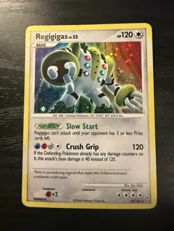 Regigigas LV. 52 Holo Rare Card Legends Awakened 2008 15/146 LP - Image 1