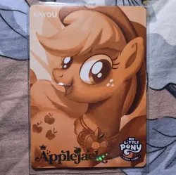 Kayou My Little Pony Card Game Applejack BP01-RR04 Full Art Foil - Image 2