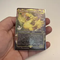 Choco, Seeker of Paradise (Borderless) (Chocobo Track Foil) Final Fantasy Foil - Image 1