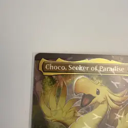 Choco, Seeker of Paradise (Borderless) (Chocobo Track Foil) Final Fantasy Foil - Image 3