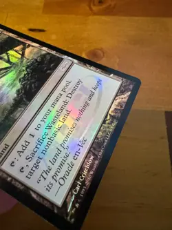 Judge Rewards Promos Wasteland - Foil DCI Judge Promo (2010) English NM - Image 3