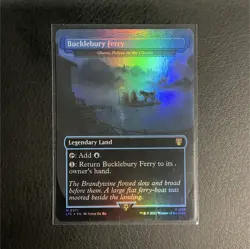 Wizards of the Coast Bucklebury Ferry Mythic Foil Borderless LTRC 371 EN - Image 1