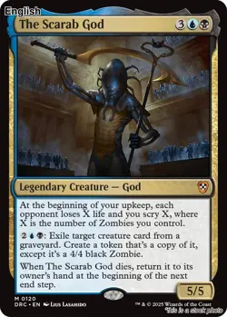 The Scarab God EN [DRC - 120] - NM TCG MTG - Image 1