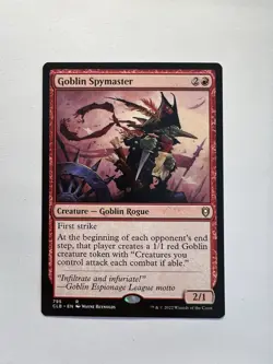 Goblin Spymaster - MTG Commander Legends: Battle for Baldur's Gate - NM - Image 1