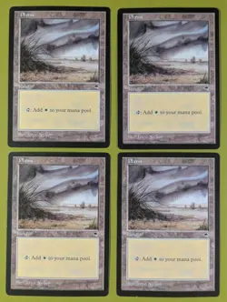 Plains (Shrub) x4 Tempest 4x Playset Magic the Gathering MTG - Image 1