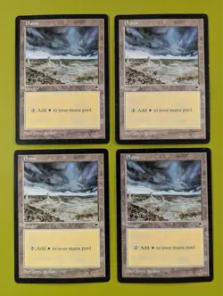 Plains (Dead Tree) x4 Tempest 4x Playset Magic the Gathering MTG - Image 1