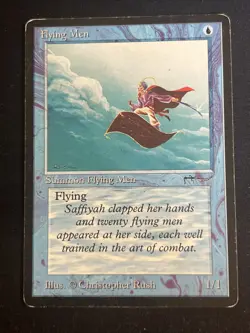 1x Flying Men Arabian Nights HP/MP Old School MTG Magic the Gathering x1 MKE - Image 5
