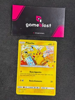 Pokemon TCG | Pikachu (MCD25 25) | McDonald's Collection 25th Anniversary - HOLO - Image 1