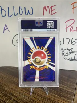 ✨ 1999 POKEMON JAPANESE GYM 2 #59 BLAINE'S ARCANINE-HOLO PSA 8 ✨ - Image 2