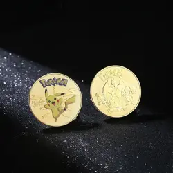 Pokemon Pikachu Collectible Coin Gold Style Metal Medallion Anime Classic Gift - Image 4