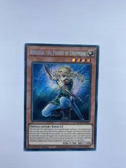 YuGiOh! Regulus, the Prince of Endymion BLGG-EN050 Secret Rare 1st Edition - Image 1