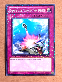 yugioh COMPULSORY EVACUATION DEVICE DT03-EN046 Normal Parallel NEAR MINT - Image 1